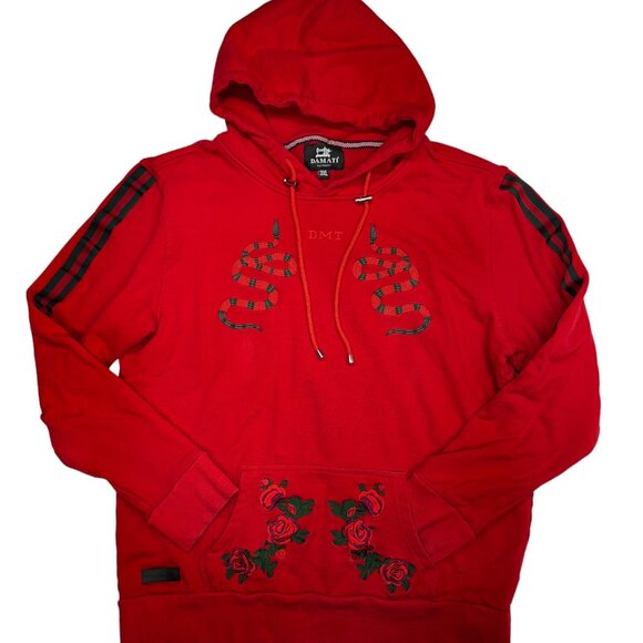 Damati Other - Damati Snakes and Roses Hoodie (3X)